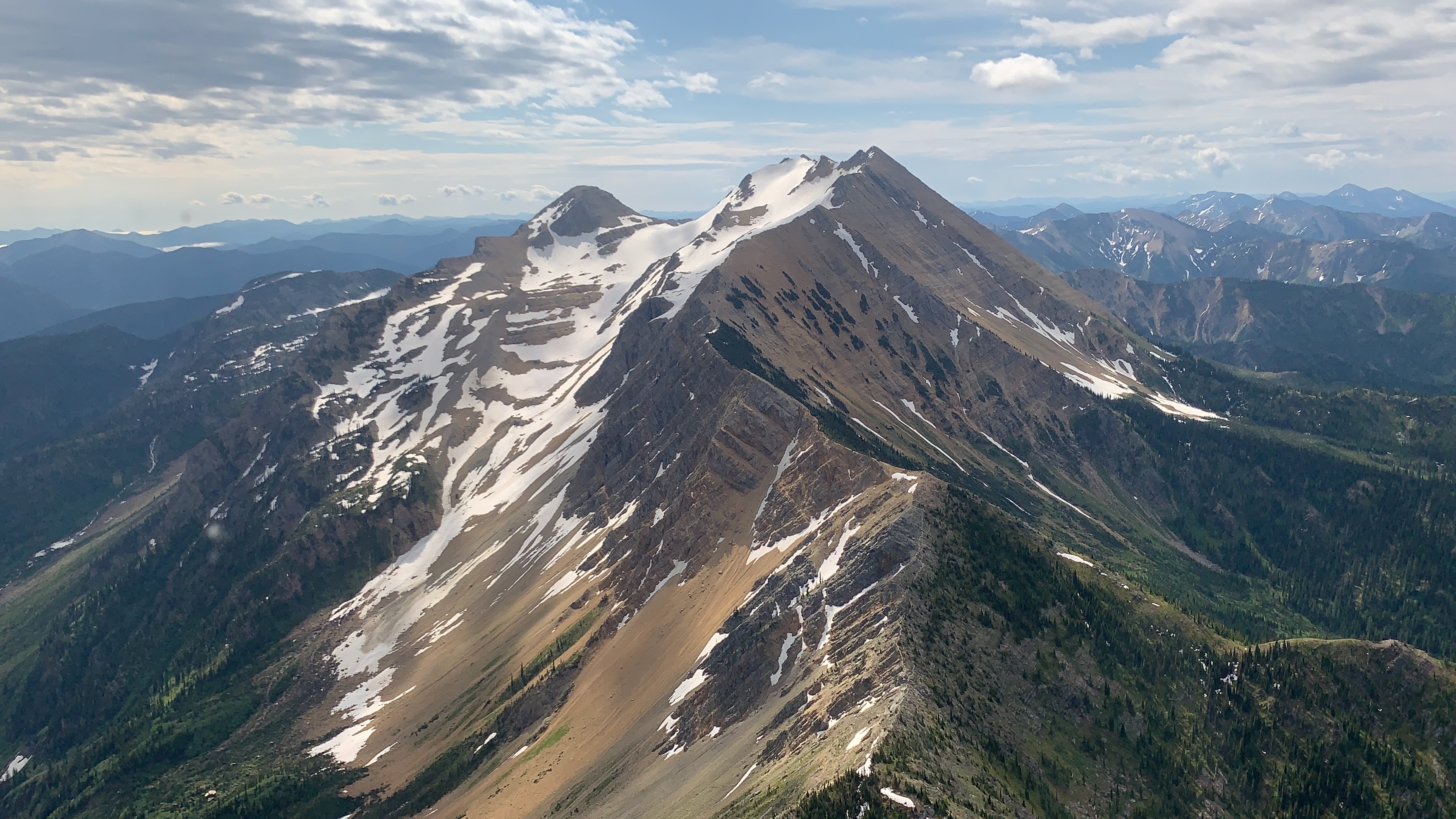Photography from Great Northern Mountain, USA